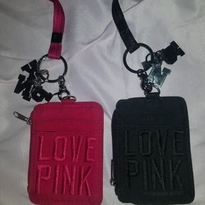 Victoria Secret Pink Lanyards with Charms